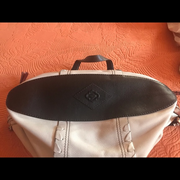 orYany leather convertible Tote bone - Picture 5 of 5